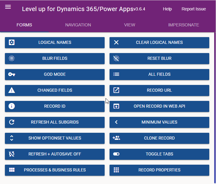 Level Up Forms